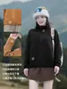 Chaqueta de Polar con Cuello Alto para Exteriores para Mujer Otoño Invierno Calidez Ollie Ropa Exterior de Polar Chaqueta Polar Polar para Senderismo Montañismo Forro