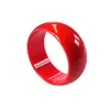 Pulseras Europeas y Americanas Exageradas Redondas Anchas Transfronterizas, Colores de Gelatina Coloridos, Pulseras Dinámicas de Resina Acrílica, Joyería para Manos