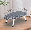 Tábua de Passar Roupa Pequena Portátil Mini Tábua de Passar Roupa de Mesa Tábua de Passar Roupa de Mesa Dobrável Casa Dormitório
