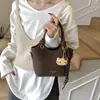 Bolso de Moda Trendy Bolso Cubo Bolso de Mujer 2025 Invierno Nuevo Versátil de Moda Bolso Cruzado Bolso de Hombro Casual