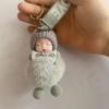 Muñeca para Dormir de Piel Genuina Influencer de Tiktok Accesorios para Bolsos Femeninos Colgante de Peluche Juguete de Muñeca con Piel para Bolsos