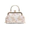 Bolso Cruzado de Hombro Único para Mujer Estilo Étnico de Moda 2024 con Estilo Fresco y Refrescante y Cadena de Mano Bolso Casual para Mujer