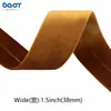 Tiras de Tela Prensada Terciopelo Sol, Cintas Compuestas de Tela de Terciopelo, Cintas para Accesorios de Cabello de Moño Hecho a Mano para DIY