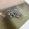Accesorios Vintage de Aleación, Joyería Personalizada con Forma de Cruz Incrustada de Diamantes, Accesorios de Flores Barrocas, Accesorios para el Cabello, Flores para Zapatos, Materiales para Manualidades