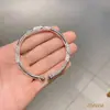 Par de Abalorios, Pulseras Florales, Pulseras Abiertas Lisas para Mujer, Joyería de Diseño de Nicho Antiguo Regalos al por Mayor