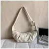 Bolso de Hombro Cruzado Vintage de Cuero Suave Plegado Estilo Bollo, Bolso Casual de Hombro Estilo Perezoso para el Día a Día, Bolso Croissant de Alto Valor