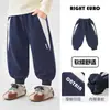 Calça Europeia para Meninos Estilo Primavera e Outono Calça de Moletom Calça Esportiva de Outono para Meninos 2026 Nova Roupa Infantil Roupa de Outono para Crianças Bebês