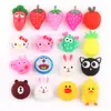 El Fabricante Ahora Suministra Parche de Pegamento Suave de PVC de Dibujos Animados Accesorios para Joyería DIY Accesorios para el Cabello de Niños Personalización