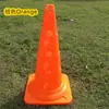Barril de Sinalização Perfurado 52cm Barril de Sorvete 20 polegadas Equipamento de Treinamento de Futebol Cones de Barreira de Estrada Obstáculo