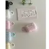 Estojo Protetor para Fones de Ouvido AirPods 4ª Geração Fofo com Bolinhas Estilo Coreano Adequado para Fones de Ouvido Bluetooth da Apple 3ª Geração Pro2