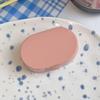 Estuche para guardar lentes de contacto Ins Macaron, estuche de belleza simple para pupilas, portátil, con espejo y tapa de rosca, estuche de cuidado complementario.