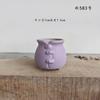Vaso de Flor Carnuda Cerâmica Jardinagem Cerâmica Mini Novo Criativo Grés Casa Vintage Novo Vaso de Porcelana Vaso