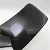 Cristal de moagem a seco fino preto grande peça quadrada chifre de búfalo raspagem placa fina peça quadrada preta massagem raspagem cuidados de saúde 9,5 x5,5