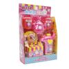Conejo Rosa de una Palabra Herramientas Médicas para Niños Cocina Máquina Gashapon Serie Rompecabezas Mini Set Juguetes para Jugar en Casa Niñas