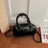 Bolsa de Bowling Nueva Otoño/Invierno 2026 Bolso de Mano de Moda para Mujer Bolso Cruzado Bolso de Hombro Retro Versátil para Viajes