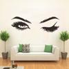 Nuevas Pestañas Ojo Transfronterizas Pegatinas de Pared Acrílicas Sala de Estar Dormitorio Removibles Pinturas Decorativas Venta al por Mayor