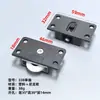 338 Polea para Puerta Corredera de Armario Eje Único Plástico Nylon Rueda para Puerta Corredera Rueda para Puerta Corredera de Mueble Polea para Puerta de Empuje y Tirón de Armario