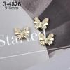 Nuevo Estilo Nail Art Joyería de Circonio Exquisito Lujo Ligero Sensación de Alta Gama Diamante de Circonio Súper Flash Lazo de Mariposa Adornos Pequeños Nail Art