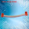 Venta Directa de Fábrica Cable Plano IDC de 2.54mm de Paso Conector de Terminal de Cable IDC 215083-4P Rojo, Longitud Opcional