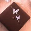 Colar de borboleta de renda branca para mulheres, nova moda, rede vermelha, temperamento, super fada, colar, moda, estilo coreano, corrente de clavícula