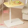 Mesita de noche, mesita de noche para dormitorio, mesa auxiliar para sofá, mesa auxiliar de altura ajustable para uso doméstico, mesa de centro para sala de estar, mesa pequeña