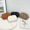 Bolso para Mujer 2026 Nuevo Modelo Bolso Cruzado para Dama Piel Suave Plegado Pequeño Cuadrado Versátil Bolso para Teléfono Bolso de Hombro Comercio Exterior Transfronterizo