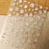 Adesivos de Arte para Unhas com Criaturas Fofas de Canto Japonês Adesivos Franceses Adesivos de Unha Acessórios de Arte para Unhas