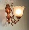 Lámparas de iluminación Lámpara de pared estilo europeo hierro doble cabeza sala de estar pasillo escaleras estudio lámpara de pared retro lámpara de noche WL38B