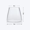 Bar Montaña Fuji Vidrio Creativo Celebridad de Internet Hogar Vidrio para Whisky Cerveza Cristal Copa para Bebidas de Jugo Cóctel