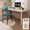 Cadeira de Jantar Minimalista Moderna, Cadeira de Plástico para Uso Doméstico, Cadeira Espessa, Cadeira Doméstica Empilhável com Encosto, Cadeira de Jantar