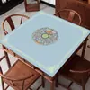 Mantel cuadrado insonorizado, antideslizante, para mahjong y póker, reductor de ruido, resistente al desgaste, lavable, soporte independiente
