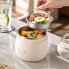 Lonchera aislada de acero inoxidable 304 para trabajadores de oficina, recipiente de almuerzo portátil multicapa estilo japonés para estudiantes