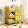 Armário Organizador de Brinquedos de Boneca Caixa de Armazenamento Armário de Armazenamento Bonecas de Desenho Animado Brinquedos Infantis Prateleira de Armazenamento Prateleira Multicamadas Bebê