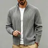 Otoño 2026 Transfronterizo Amazon Xiyin Estilo 3D Dinero Viejo Nuevo Suéter Cardigan de Cuello Alto Moderno Talla Europea