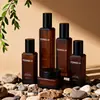 Set de Botellas de Vidrio para Cosméticos Materiales de Empaque Botella de Vidrio para Loción Esencia 120ml Botella para Crema 50g Venta Directa de Fábrica