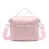 Bolsa Térmica para Almoço Bolsa Térmica de Camada Dupla Grande Capacidade Bolsa para Piquenique ao Ar Livre Portátil de Ombro Portátil para Conservar Fresco Bolsa de Gelo Frio
