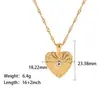 Collar de Acero Inoxidable para Mujer de Lujo Ligero Nueve Palacios Luna Estrellada Luna Estrellada Sol Colgante Match-3 Incrustado con Circonita
