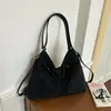 Bolsa Grande de Gran Capacidad Transfronteriza 2026, Bolso de Hombro, Bolso Cruzado de Hombro de Nicho, Bolso Cruzado Texturizado de Moda
