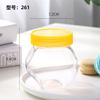 Latas de plástico transparente para alimentos para mascotas, latas selladas para almacenar dulces de calidad alimentaria, latas selladas para almacenar refrigerios.