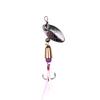 Tiburón Micro-Objeto Lentejuelas Giratorias Giratorio Largo Alcance Lentejuelas Compuestas Metal con Plumas Señuelo Boca de Caballo Lentejuelas Mayoreo