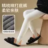 Leggings de invierno para niños 2026 para uso al aire libre, forrados de polar y engrosados, mallas de una sola pieza para niñas, pantalones cálidos forrados de polar para bebés niñas