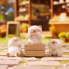 Gato Creativo Lindo Caja Misteriosa Diaria Manualidad de Resina de Dibujos Animados Decoración de Escritorio de Moda Regalo de Vuelta a Clases para Estudiantes
