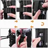 Conjunto de copos de água portáteis multifuncionais ajustáveis para viagens ao ar livre, estilo militar, esportivo, bolsa de cintura para garrafa de água tática MOLLE
