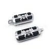 Adecuado para Soporte de Pedal de Montaje Harley Placa de Soporte de Pie de Aleación de Aluminio Placa de Pedal Barra Venta Directa de Fábrica