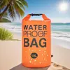 Bolsa Dobrável Impermeável para Exterior, Bolsa Impermeável para Porta-Malas de Carro, Mochila de Praia e Lazer Unissex, Grande Capacidade