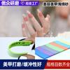 Papel de Lija para Decoración de Uñas Adhesivo al por Mayor Bloques de Construcción Juguete Estuche de Plástico Tira de Lijado Lima de Uñas Papel de Lija Adhesivo para Decoración de Uñas EVA