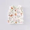 Chaleco para Bebé Jq Jingqi Otoño Temprano Chaleco Acolchado de Primavera y Otoño para Bebés Chaqueta sin Mangas para Niños Chaleco para Niños Chaleco para Recién Nacidos Otoño e Invierno