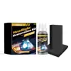 Kit de Cuidado de Faros Homonth Kit de Limpieza Mantenimiento Renovación de Rayones Pulido de Luces de Coche