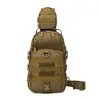 Riñonera Táctica Militar Multifuncional Impermeable para Deportes al Aire Libre Bolso Cruzado para el Pecho de Hombre Bolso Cruzado Táctico Transfronterizo Tela Oxford
