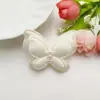 Tecido novo de verão camada dupla pequenos acessórios de pérola e borboleta semiacabados DIY acessórios de cabelo para crianças acessórios para roupas calçados